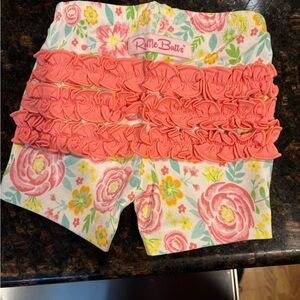 Baby shorts (6-12 mos) from ruffle butts- never worn or used
